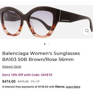 Balenciaga Sunglasses